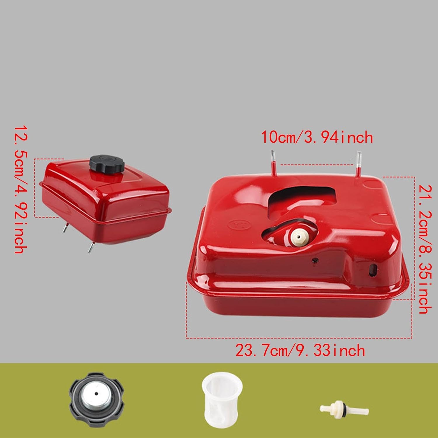 Generic Réservoir de Carburant Conçu pour Motoculteurs, Pièces D'outils électriques, Style B