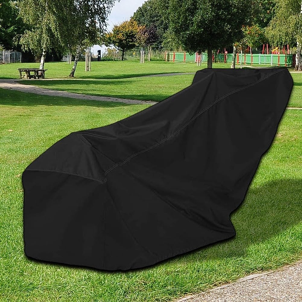Tiller Cover 210D Oxford Fabric UV Waterproof Dustproof with Drawstring Windproof and Storage Bag Compatible with Various Models of Tiller